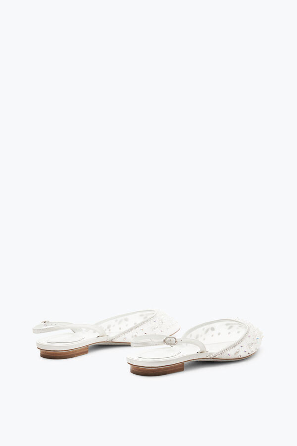 Cinderella Slingback 10 In Weiss