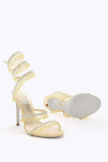 CHANDELIER LEMON YELLOW SANDAL105