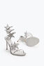 SANDALIA CLEO STAR PLATEADA 105