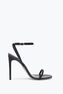 Sandalette Ellabrita Schwarz Mit Kristallen 105