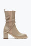 Stivaletto Cleo Beige Con Cristalli 60