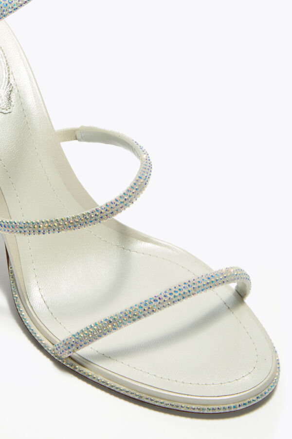 CLEO SANDALEN 80 IN WEISS