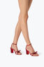 NICOLE RED SANDAL 80