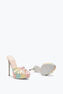 DANIA MULTICOLOR PLATFORM SLIDER SANDAL 130