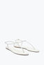 Diana 白色水晶凉鞋 10