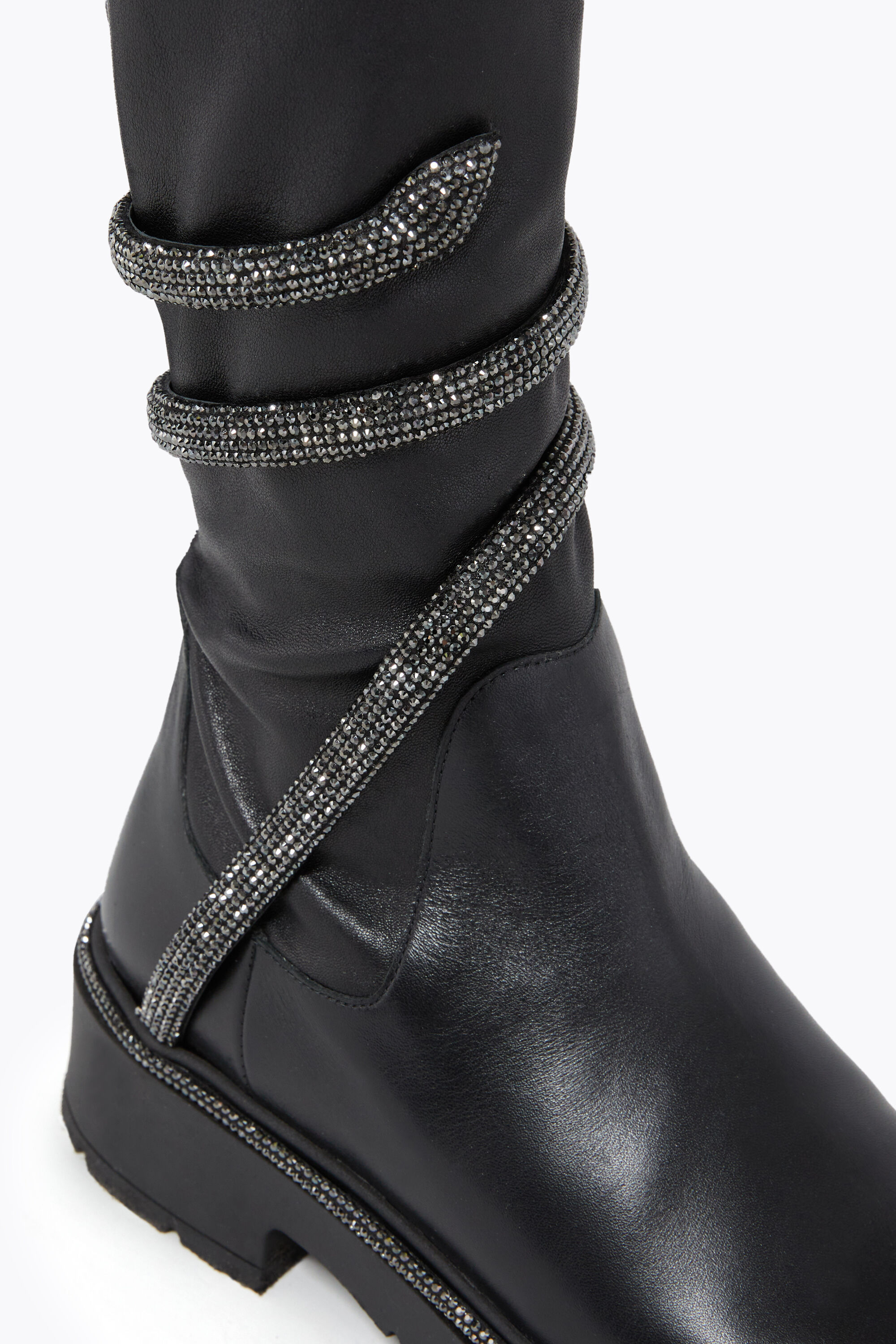 Designer Jeweled ankle boots with heels | Rene Caovilla®