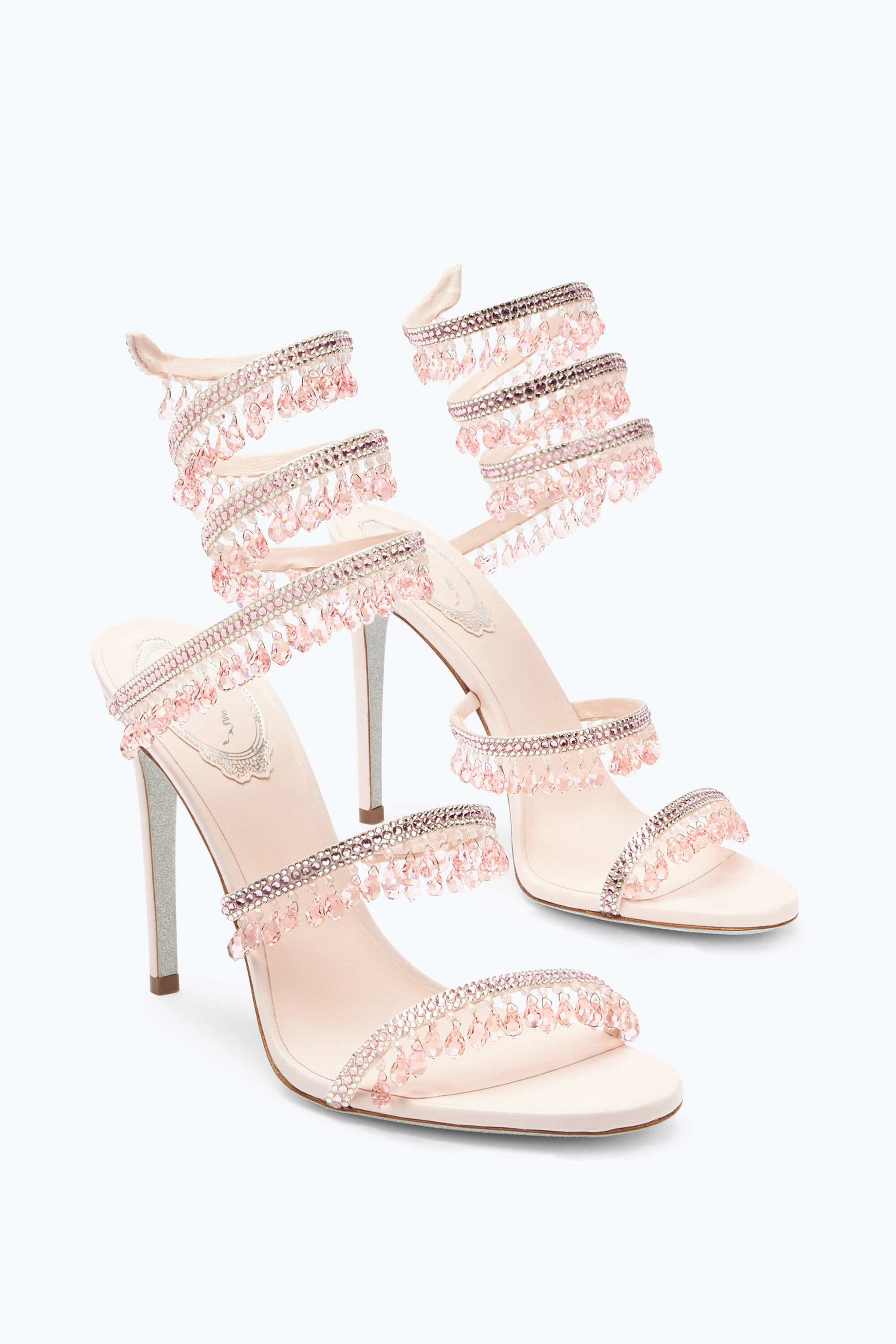 Powder pink sandals discount