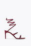 CLEO BURGUNDY SANDAL 80