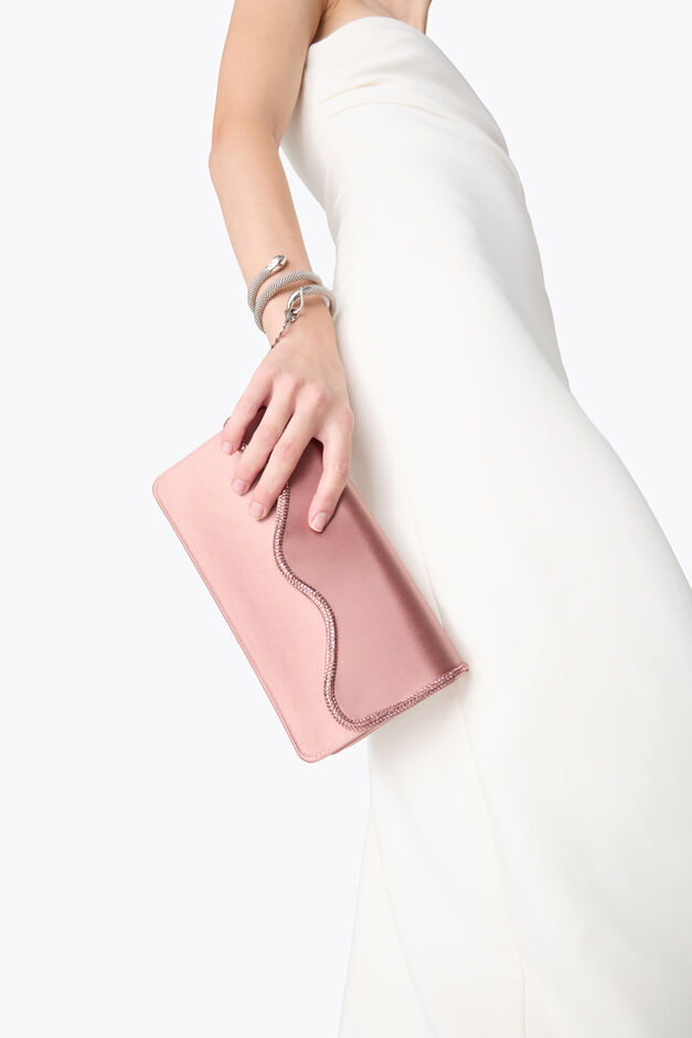 ONDA POWDER PINK CLUTCH ONDA POWDER PINK CLUTCH