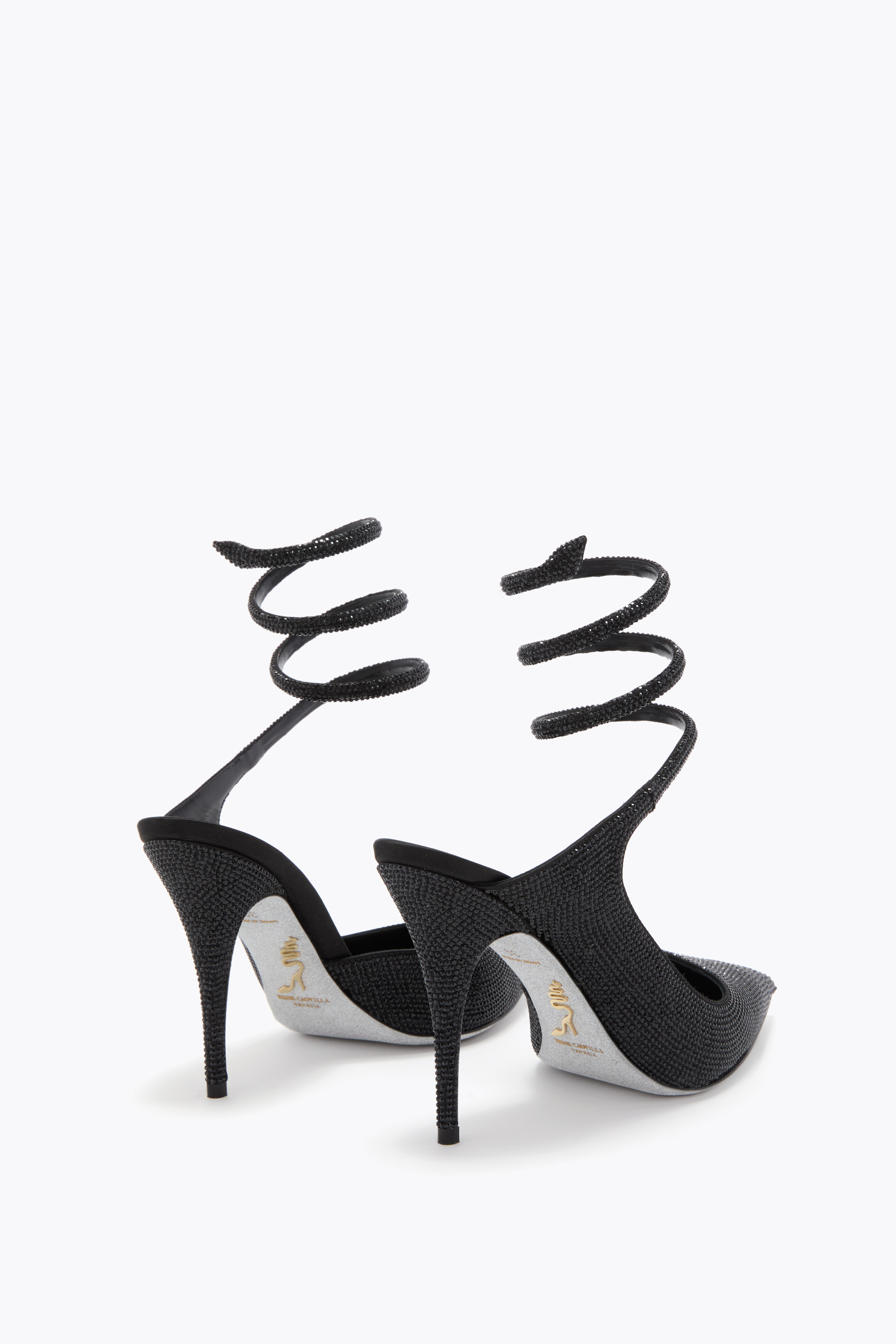  Ren&eacute; Caovilla Ren&eacute; Caovilla Cleo Schwarze Pumps 100 Frau  Schwarz 