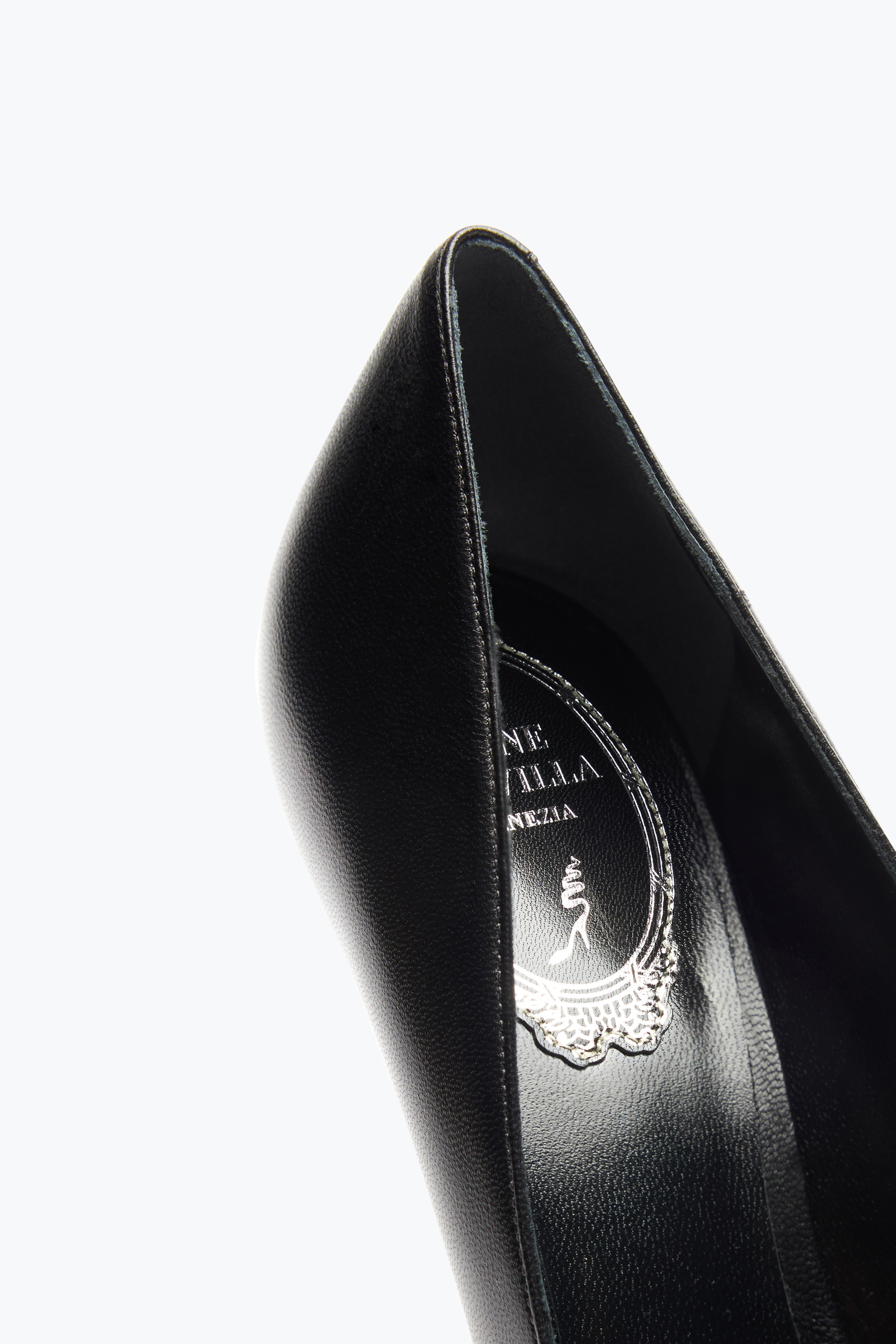 René Caovilla Candice Black Pump 105 In Black