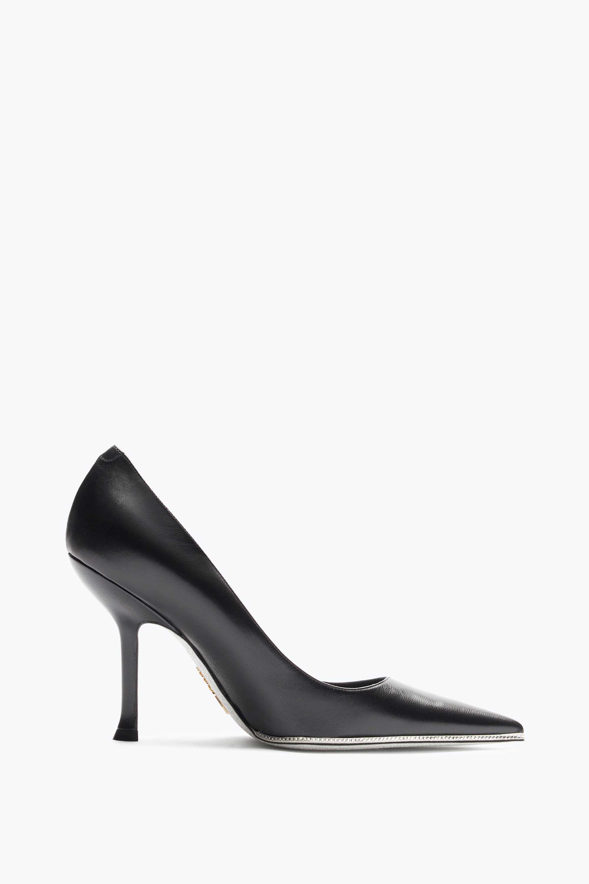 René Caovilla Candice Black Pump 105 In Black