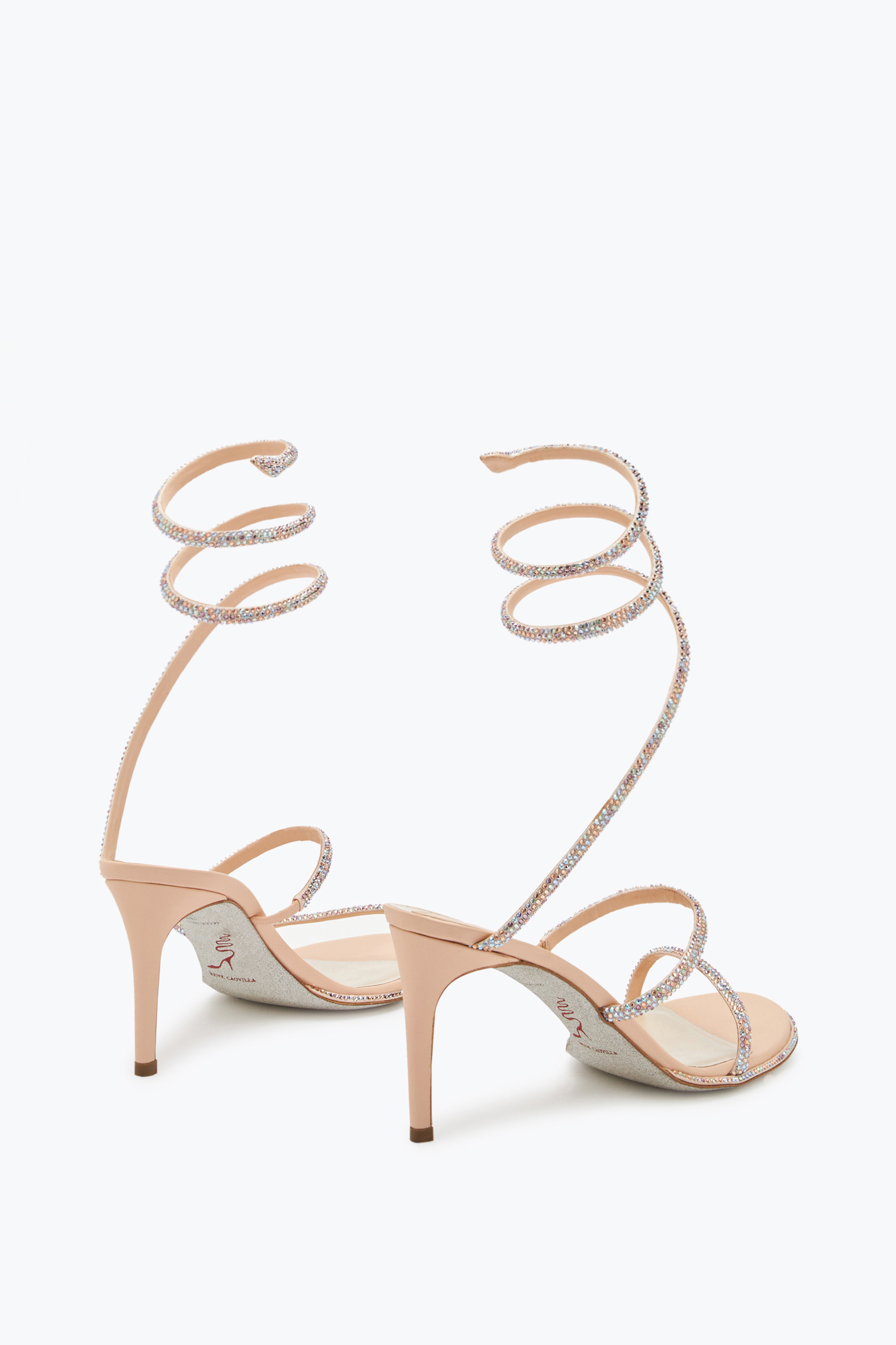  Ren&eacute; Caovilla Ren&eacute; Caovilla Rosa Abendsandalette Cleo Frau  Pink 
