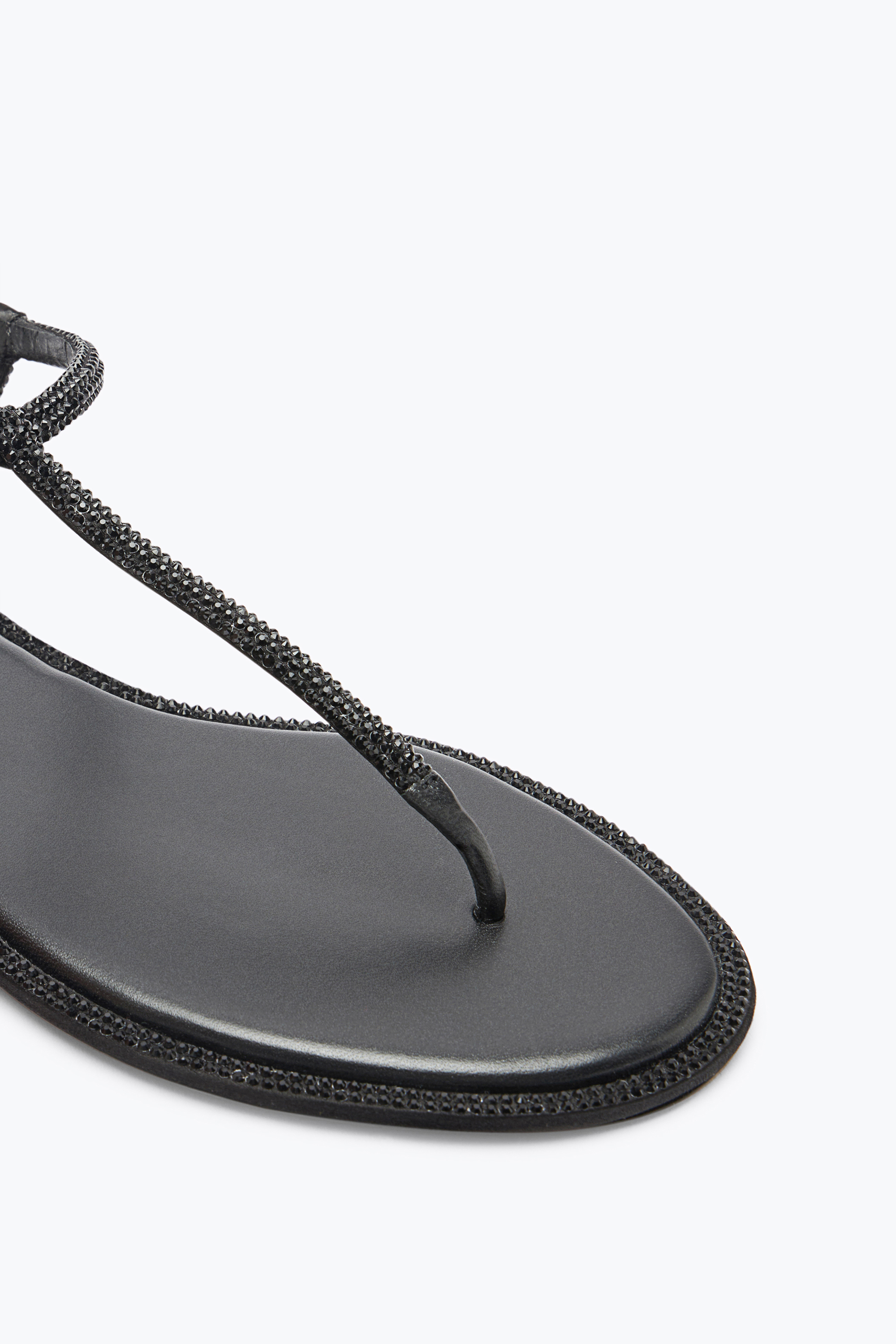 René Caovilla Rene Caovilla Elegant Flats For The Modern Woman In Black